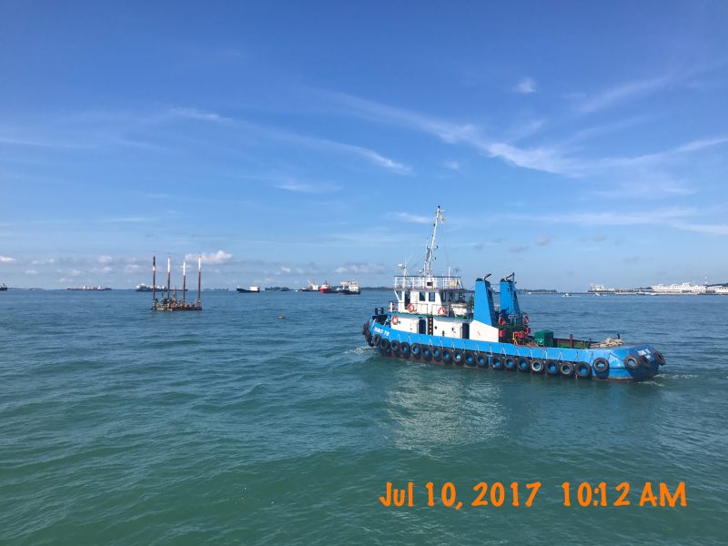 01 Marine Tug Boat Underway